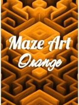 Maze Art: Orange Image