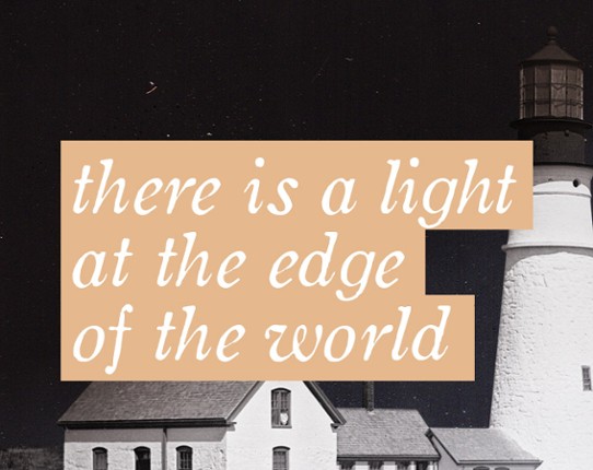 There is a Light at the Edge of the World Game Cover