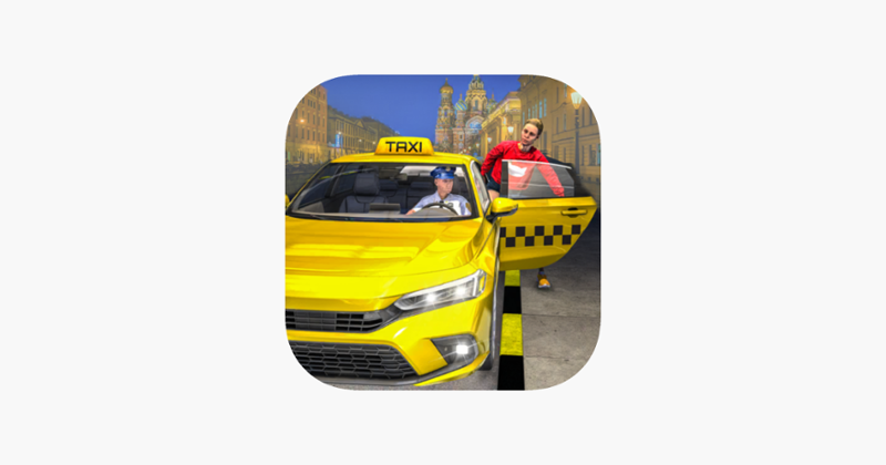 City Car Taxi Simulator Game Game Cover