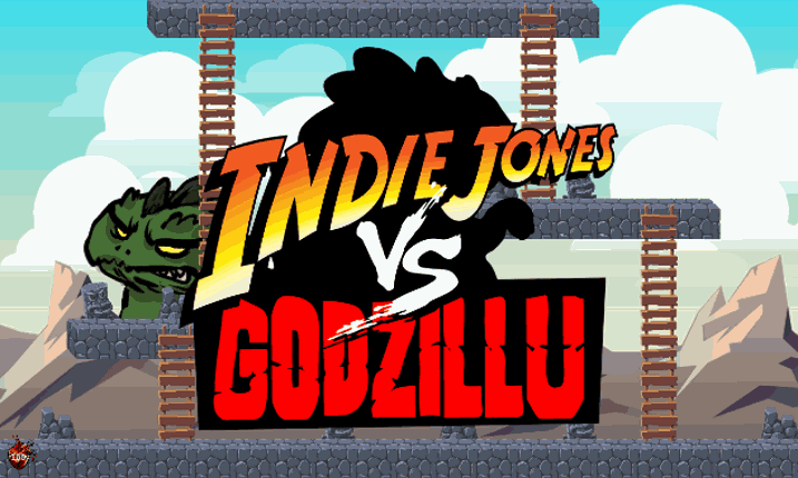 Indie Jones vs Godzillu Game Cover