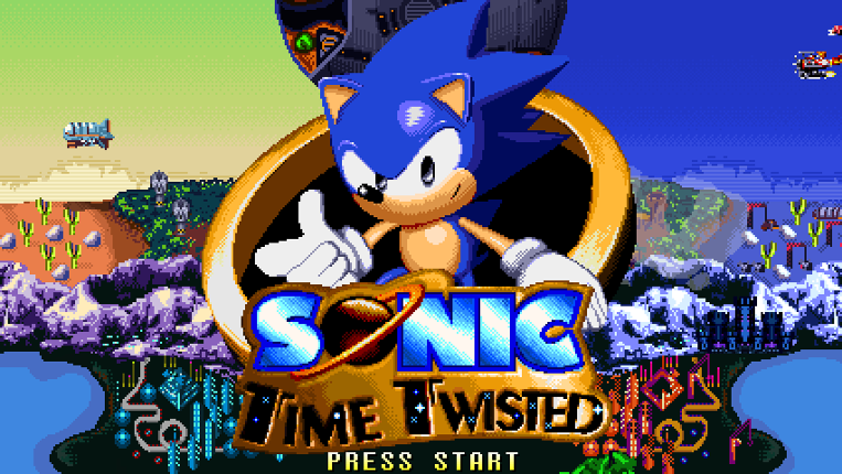 Sonic Time Twisted Game Cover