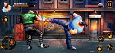 Hero Fighting Street Gangs Image