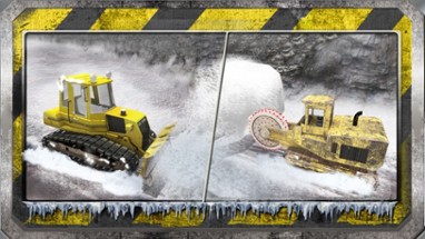 Snow Plow Rescue Dump Truck Driver 3D Image