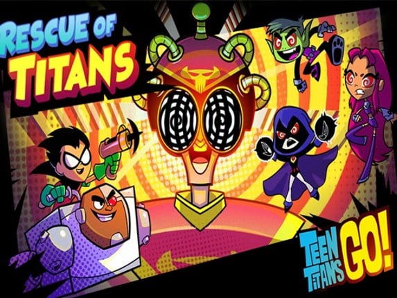 Teen Titans Go : Rescue of Titans Game Cover