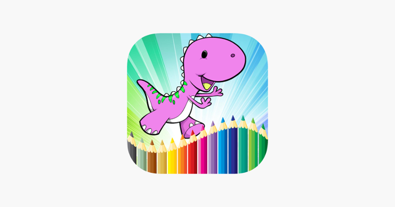Dinosaurs Coloring - Animals Painting page drawing book games for kids Game Cover