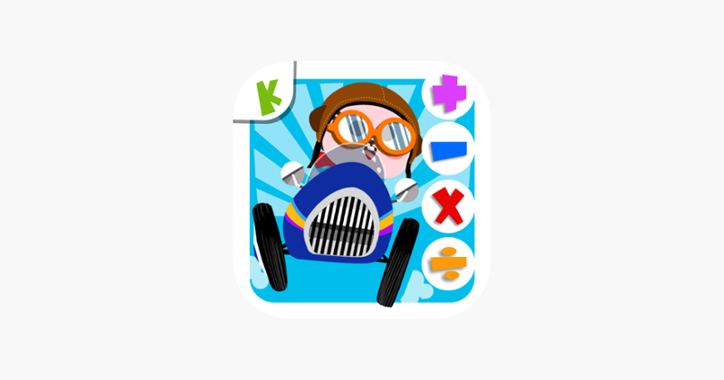 Funny Math Car Racing Game Game Cover