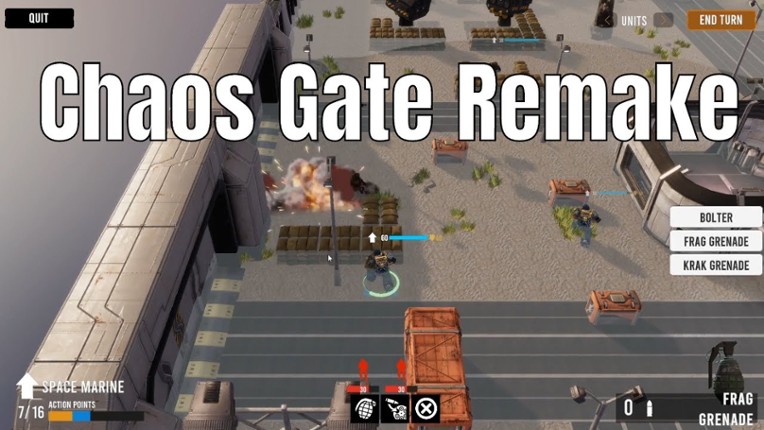 Warhammer 40,000 Chaos Gate (remake) Game Cover