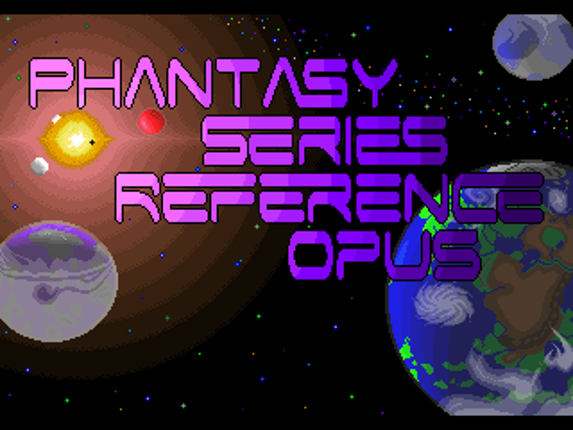 Phantasy Series Reference Opus Game Cover
