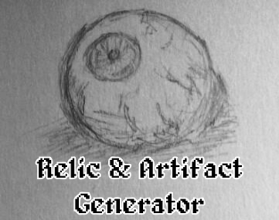 Relic and Artifact Generator Game Cover