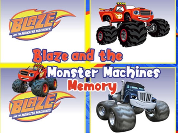 Blaze Monster Trucks Memory Game Cover