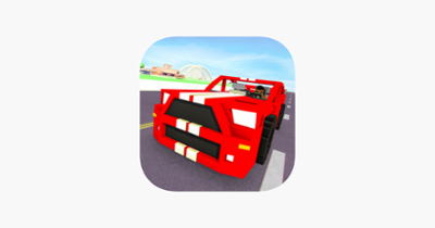 Blocky Car Racing Game Image