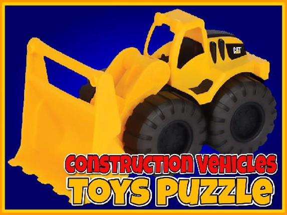 Construction Vehicles Toys Puzzle Game Cover