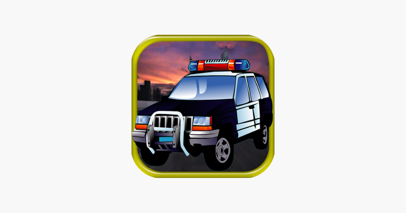 Doodle Police Car Hill Racing Free Game Game Cover