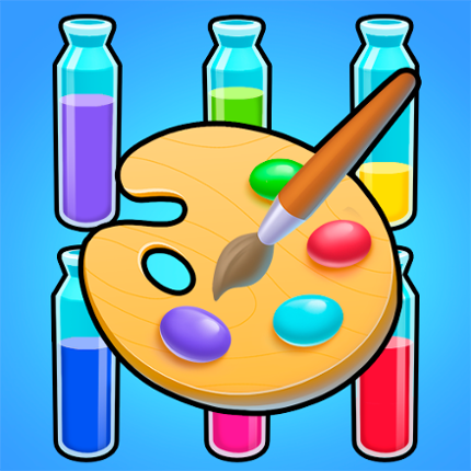Sort Paint: Water Sorting Game Game Cover
