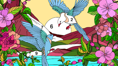 Coloring Book: Color by Number Image