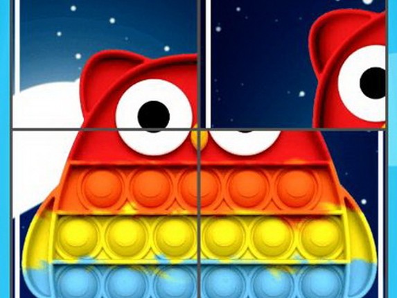 Owl Pop It Rotate Game Cover
