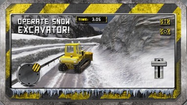 Snow Plow Rescue Dump Truck Driver 3D Image