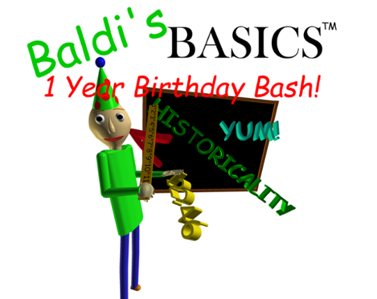 Baldi's Basics Birthday Bash Game Cover