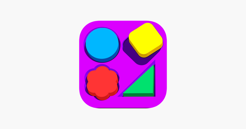 Learn shapes and colors game Game Cover