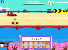 Funny Math Car Racing Game Image