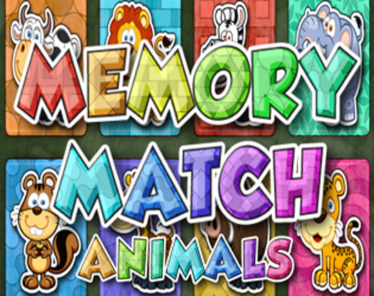 Memory Match Animals Game Cover