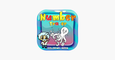 Numbers Tracer Phonics Coloring Book: Learning Basic Math Free For Toddlers And Kids! Image