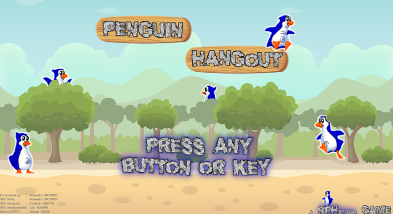 Penguin Hangout Game Cover