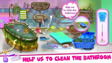 Pinky House Keeping Clean Image