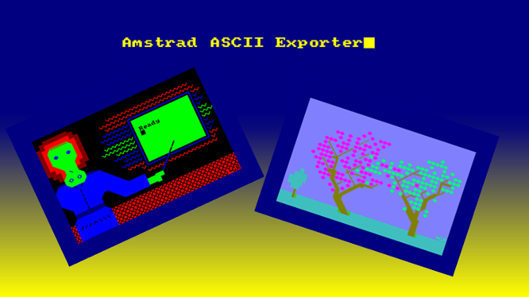 Amstrad ASCII Exporter Game Cover