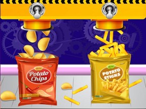 Potato Chips Factory Games For Kids Image