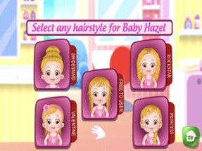 Baby Hazel Hair Day Image