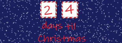 24 Days Til Christmas Image