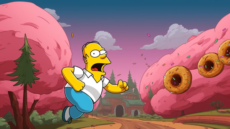 Homer's Donut Dilemma Game Cover