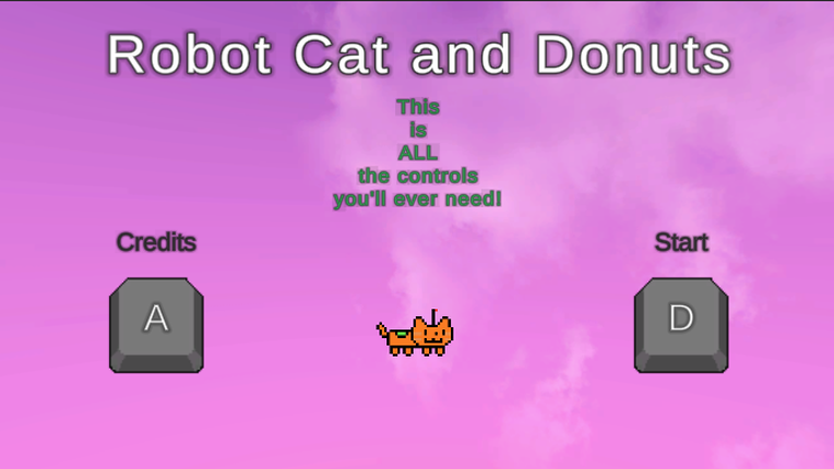 Robot Cat and Donuts beta Game Cover