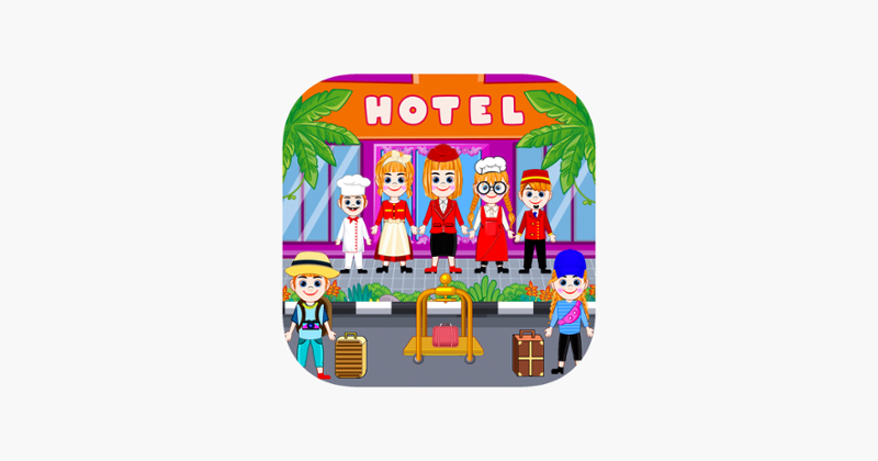 Pretend Town Hotel Story Game Cover