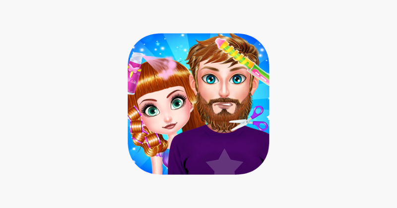Princess And Daddy Salon Game Cover