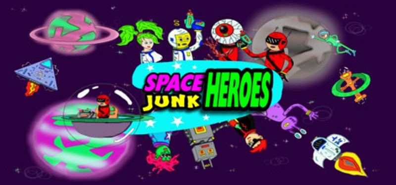 SPACE JUNK HEROES Game Cover