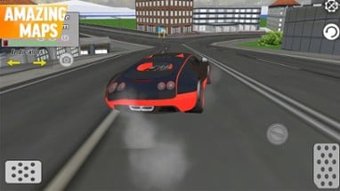 Sport Car Driving: City Advent Image