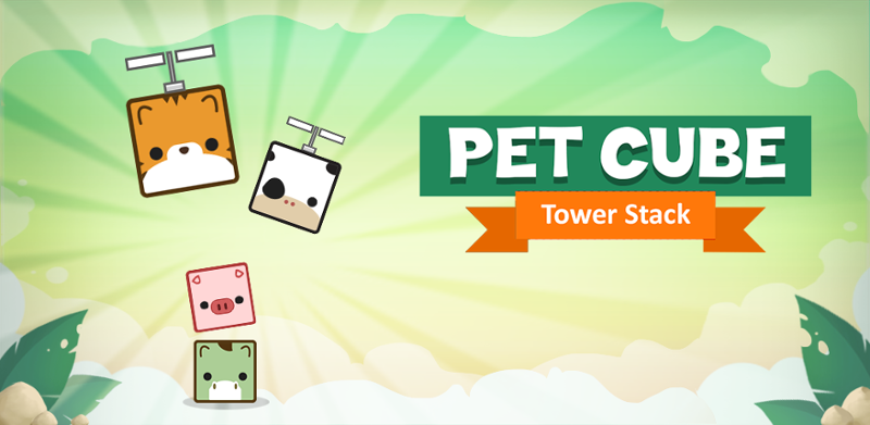 Pet Cube: Tower Stack Game Cover