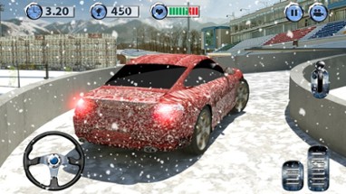 Multi-Level Snow Car Parking Mania 3D Simulator Image