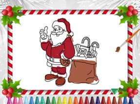 Christmas Coloring Book Image