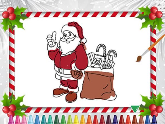 Christmas Coloring Book Game Cover