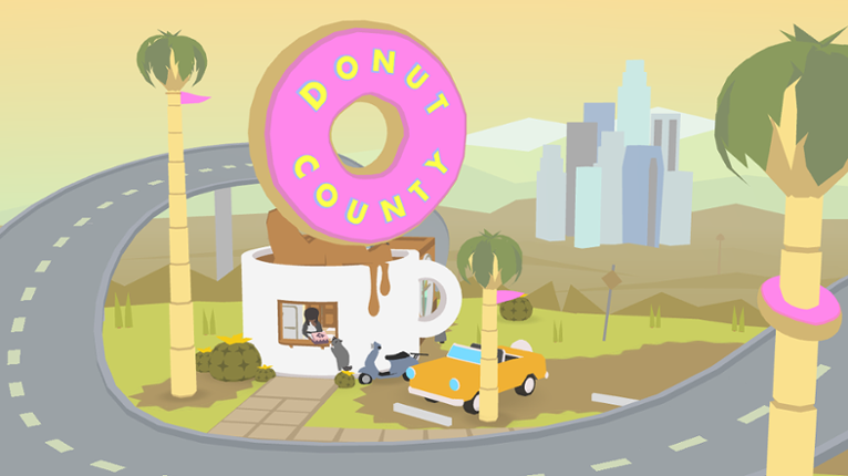 Donut County Game Cover