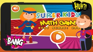 Fast Math Educational Kid Game For 2 to 3 Year Old Image
