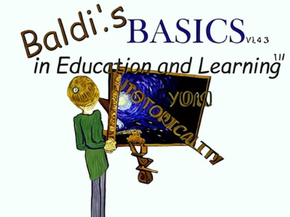 Baldi's Basic's With Only Using Ai For Textures Game Cover