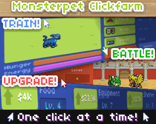 Monsterpet Clickfarm Game Cover