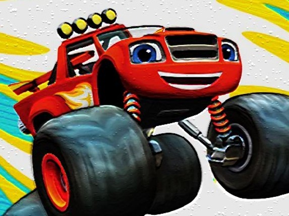 Monster Trucks Hidden Wheels Game Cover