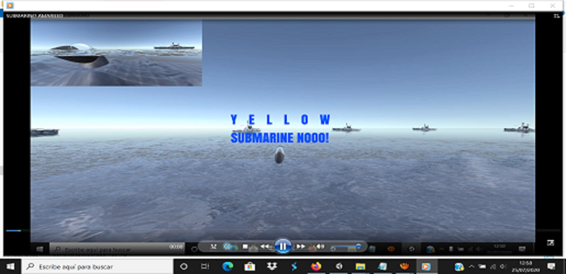 submarino no amarillo Game Cover