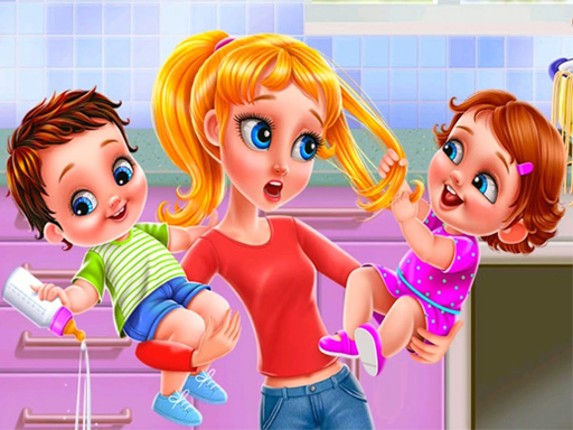 Baby Daycare Mania Game Cover