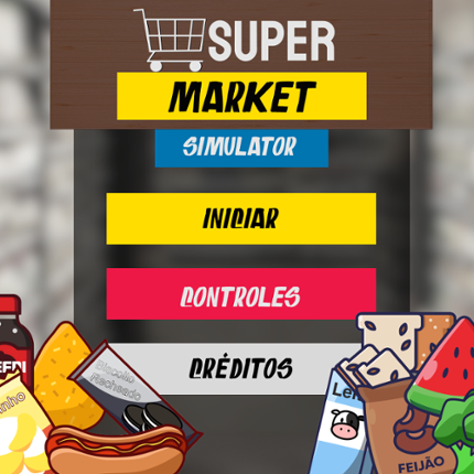 Super Market Simulator Game Cover